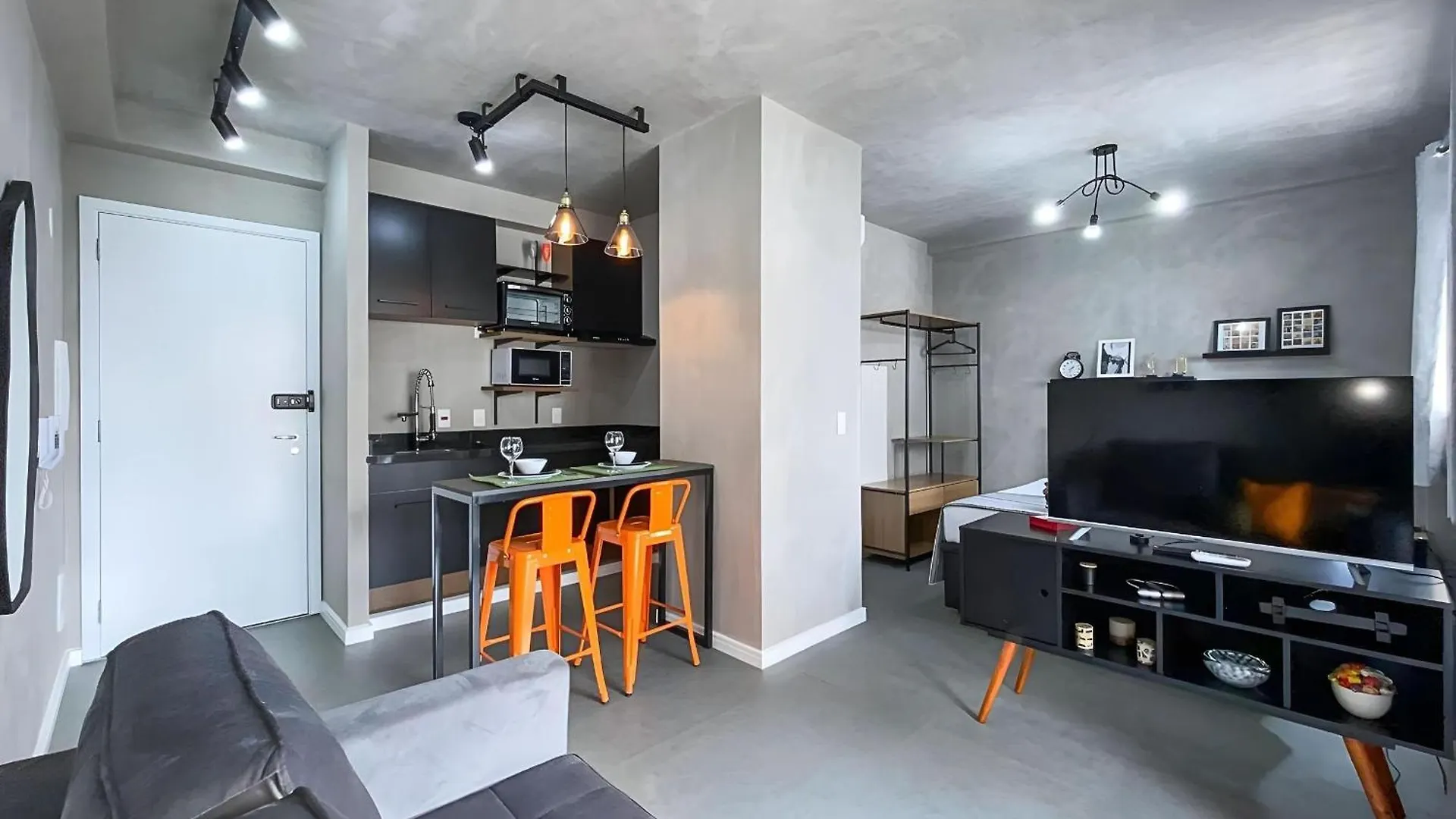 Apartment Studio Amplo Com A/C E Piscina No Terraco Sao Paulo Brazil