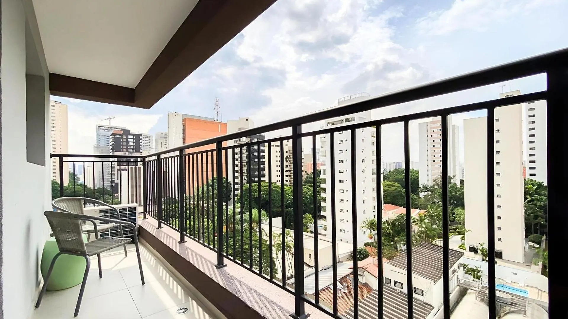Studio Amplo Com A/C E Piscina No Terraco Sao Paulo Apartment